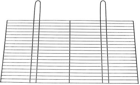 BitWa Robuster Grillrost aus Edelstahl 82x43cm - Rostfreies Grillgitter für Genießer und Hobbyköche zum leckeren Grillen auf Grill oder Grillkamin