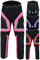 Texpeed Motorradhose Damen Mit Protektoren - Wasserdicht Motorroller Textil Für Sommer oder Winter - Zertifiziert Rüstung (EN 1621-1) Rosa - M Taille/Regulär Bein