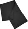 Nurtextil24 Seitenschläferkissen Bezug Baumwolle Kissenbezug - Kissen Set - Inlett od. Füllkissen Schwarz Kissenbezug 40 x 200 cm