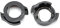 Lot de 2 adaptateurs de fixation pour ampoule de phare LED H7 HID - Clips de montage compatibles avec Renault Megane IV, Fo.rd K/uga II, V/W P/assat B6 Eos