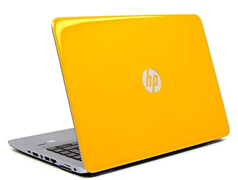 HP Laptop 14 pollici, Notebook 14 pollici, EliteBook 840 G3, i5-6200U, 16 GB RAM DDR4, SSD da 256 GB, tastiera QWERTZ illuminata, laptop Windows 10 Pro, 2 anni di garanzia (Renewed) (giallo gloss