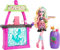 Monster High Puppe und Spielset, Lagoona Blue Scare-adise Island Snack Shack Shack mit Lebensmittelzubehör und farbwechselnden Getränken