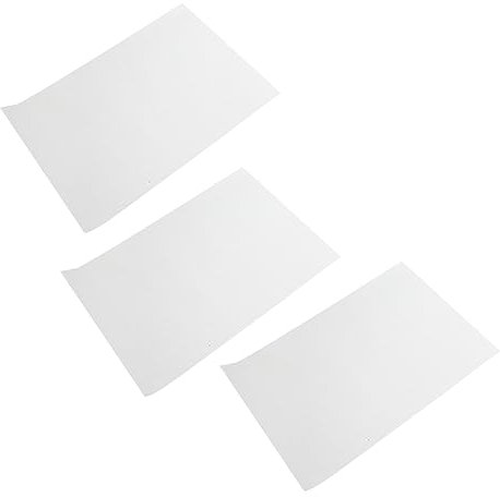 VICASKY 3 pièces en acier inoxydable Grille de radiateur en maille pour pare-chocs de voiture Couverture durable et robuste Protège le compartiment moteur de la saleté et des débris Installation