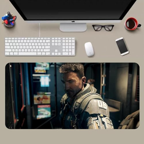 Call of Duty XXL Mouse Mat|Anti-Slip Rubber Base Gaming Mousepad for Computer|Smooth and Waterproof Home Office Long Big Mouse Pad (F10)