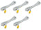 5 x -50-250 Celsius K Typ 10 m Kabel Temperatursensor Thermoelement Sonde