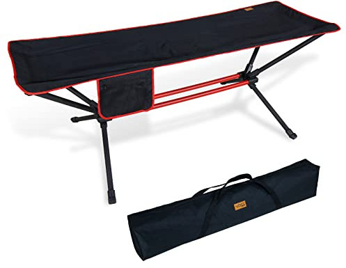 CCLIFE Camping Hängematte mit Gestell Outdoor 4,5KG leicht 80KG Tragkraft, ultraleichte mit Tragetasche