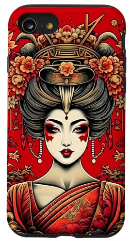 Memoirs of Elegance - Japan Style Grahic - Japan Culture Case for iPhone SE (2020) / 7 / 8