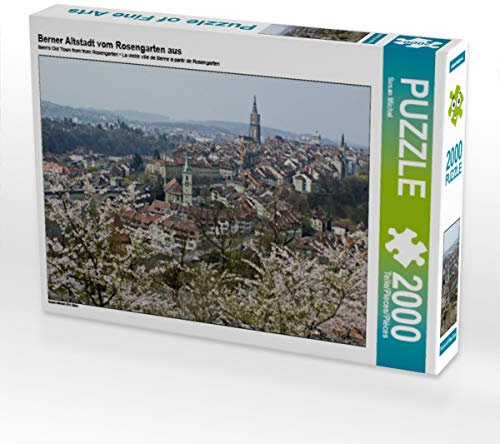 CALVENDO Puzzle Berner Altstadt vom Rosengarten aus 2000 Teile Lege-Größe 90 x 67 cm Foto-Puzzle Bild von Susan Michel