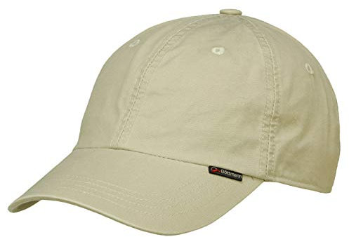 Gottmann Palma Baseballcap mit UV-Schutz aus Baumwolle - Hellgrau (10) - 61 cm
