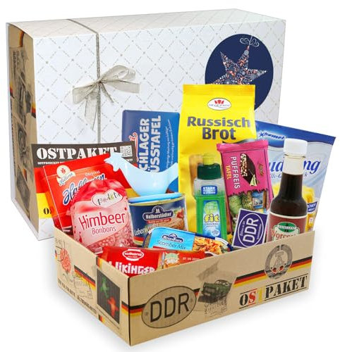 Ostprodukte Geschenkpaket Weihnachten Geschenkkorb, beliebte DDR Produkte