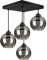 FKL DESIGN Home Deco Deckenlampe Pendellampe Hängelampe Wandlampe Tischlampe Leuchte Pendelleuchte Kugel Schwarz Grau Weiß Lampe aus Serie 830 verschiedene Varianten (830-AZ4)