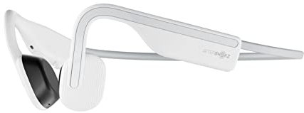 AfterShokz OpenMove, Auriculares Deportivos Inalámbricos con Bluetooth 5.0, Tecnología de Conducción Ósea, Carga USB-C, Micrófono Incorporado, Diseño Open-Ear
