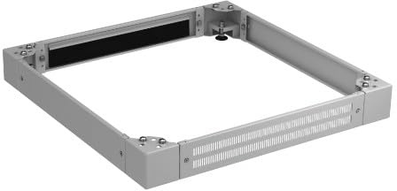 EFB-Elektronik PRO-SOK88PB.GR - Regalleiste - Grau - Stahl - CE - PRO - 48,3 cm (19)