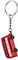 ARFUKA Schlüsselanhänger Metal I Love London Bus Autoschlüsselanhänger Schlüsselringe Schlüsselbund Keychain Geburtstaggeschenke für Damen und Herren
