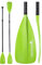 Abahub 2 in 1 Sup Kajak Paddel Aluminium Einstellbares Stand Up Paddle für Paddleboard, Aluminiumlegierung PU-beschichtete Schaft 172-213cm Kunststoff Nylon Klinge Grün