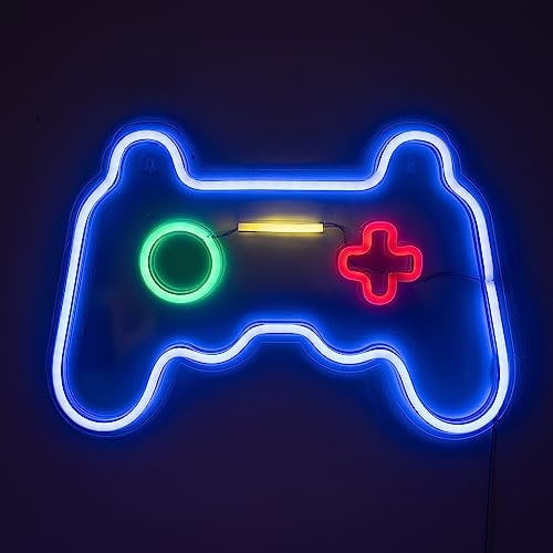 MiniSun | Games Controller Neon LED Light Sign | Light Signs, Home Décor & Improvement Essential