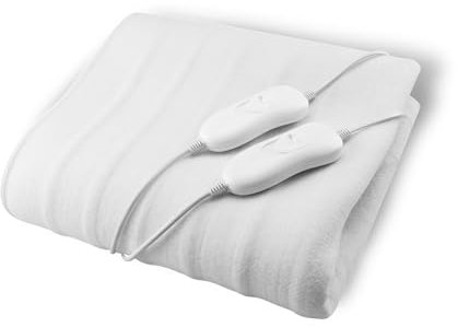 Wintem Comfy+ Coprimaterasso termico Scaldaletto coperta termica elettrica con 4 livelli di temperatura e Timer 8h, Matrimoniale 160x140cm
