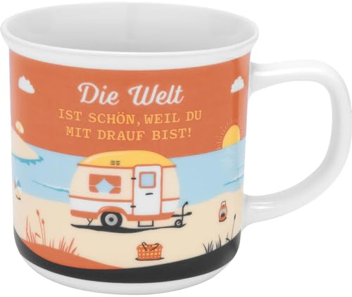 Tasse Motiv Fernweh Meer, in Geschenkbox