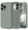 SuydanBox Magnetic for iPhone 13 Pro Case, Compatible with MagSafe, [Full Camera Protection][Screen Protector] Silicone Shockproof Protective Phone Case for iPhone 13 Pro 6.1, Calke Green