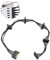 15 Pin SATA Cables Power Splitter, Male 1 to Female 5 Adapter Cable Hard Drive SATA Power Supply Cables Adapter M/F - 4x Serial ATA Cable Splitter for HDD SSD Optical Drives 20 Inch Black