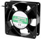 sourcing map AC 220V-240V 0.12-0.13A 120mmx120mmx38mm 5 Vanes Ball Bearing Cooling Cooler Fan