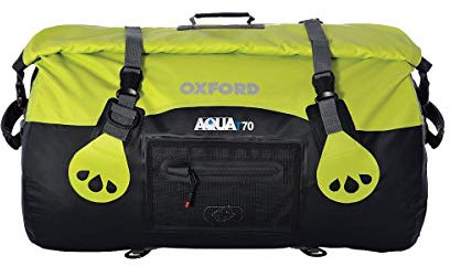 Oxford Unisex-Erwachsene Aqua-T 70 Rolltasche, Schwarz/Flo (Mehrfarbig, Einheitsgröße