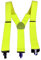 UV Floor - Neonfarbene Hosenträger - Verstellbar - Premium-Qualität - Neonfarbenes Zubehör - Party - Kostüm - Neongelb
