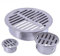 DAZZLEEX Edelstahl-Balkon-Drainage-Dach, rund, Bodenablauf-Abdeckung, Regenrohr-Kappe, 75mm