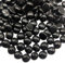 Ocefeiyue 2 LB Black Glass Gems Flat Marbles Stones for Vase Fillers,Aquarium Pebbles,Fish Tank,Fire Pit,Craft Mosaics,Party Table Scatters,Wedding Centerpieces,180-200 PCS