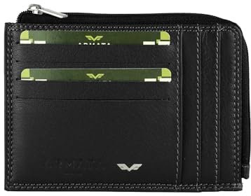 Armata di Mare Herren Geldbörse, Kartenetui aus Echtem Leder mit Münzfach und Geschenkbox