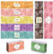 PH PandaHall 90 Stück handgefertigte Etiketten für Seifen, 9 Stile Pastell Pflanzen Seifenpapier Umhüllungsetiketten für handgefertigte Seifen, Lotionstangen und Bade Geschenkverpackungen, 21x5cm