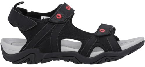 Hi-Tec Men's Crater Sandal, Black, 12 UK