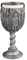 Design Toscano Legion of The King's Knights Royal Ritter des Königs‘, Königlicher Kelch im Gothic-Stil, Resin, Pewter, 7.5 x 7.5 x 18 cm