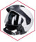 Saferide | Motorradhelm Mit Sonnenblende Matt Weiß S - 55-56 cm Rollerhelm Quadhelm Damen Herren Roller Regenschutz Jugendliche Schutzhelm Sturzhelm Erwachsene Moped Motorrad Mofa