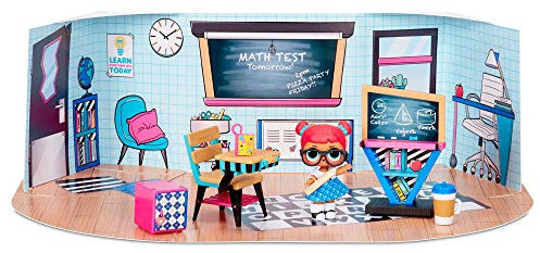 LOL Surprise Sammlerpuppen für Mädchen - Mit 10 Überraschungen & Accessoires - Teacher's Pet - Möbelserie 3