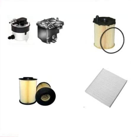 AOQ - KIT TAGLIANDO 4 FILTRI FOCUS II 1.6 TDCI DAL 2005 AL 2012