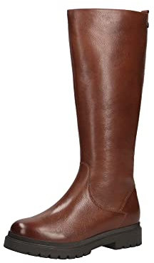 CAPRICE 9-9-25552-29, Stivali ad Altezza Ginocchio Donna, Nappa scanalata, 37 EU