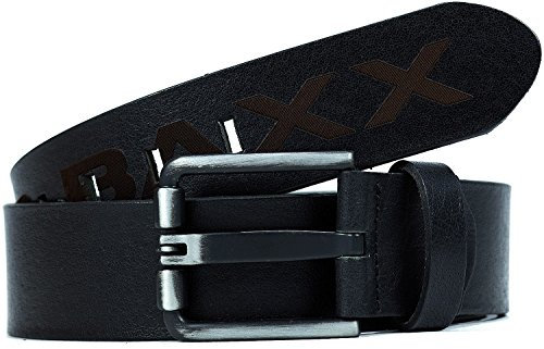 Cipo & Baxx Herren Gürtel Modell 02 schwarz 90cm x 4,7cm