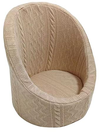 Milageto Accesorios de fotografía Silla de Tiro para recién Nacido, Accesorios de sofá pequeño, Silla para sesión de Fotos de cumpleaños de bebé, B