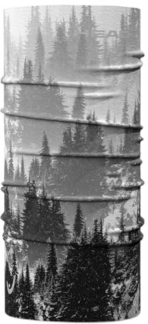 HEAD Original Tube Winter Trees, Multifunktionstuch Onesize Unisex Schlauchschal Herren Damen Winter Neckwarmer Winddicht Skifahren Radfahren UV Schutz Schlauchtuch Tube Bandana Schlauchtuch