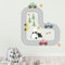 Klebekerlchen® | Wandtattoo Kinderzimmer Junge & Mädchen, Wandsticker selbstklebend, wiederverwendbare & rückstandsfreie Kinderzimmer Deko – Wandtattoo Autos Sticker (Set mit 23 Motiven)