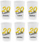 Gobelets d'anniversaire personnalisés. Gobelet réutilisable 30 cl. A partir de 10 unités