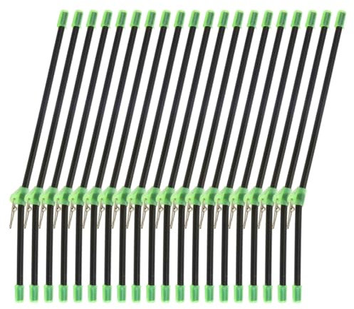 NOPKESV 20 Pezzi Anti-Tangle Boom Sleeves Set,Bracci per la Pesca,Anti Groviglio Boom PVC Balance Connettore,Attrezzatura per La Pesca in Mare alla Canna e all'alimentatore Precisi