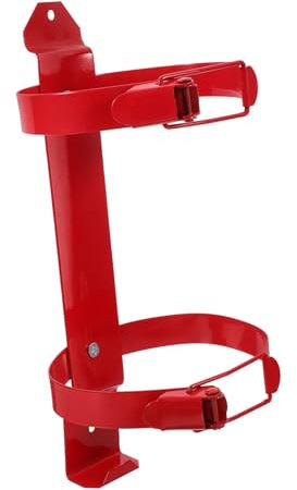 Yardenfun 2Kg Soporte de Montaje Ajustable para Extintor de Incendios Fijación Pared para Oficinas y Vehículos Compatible con de de Seguridad