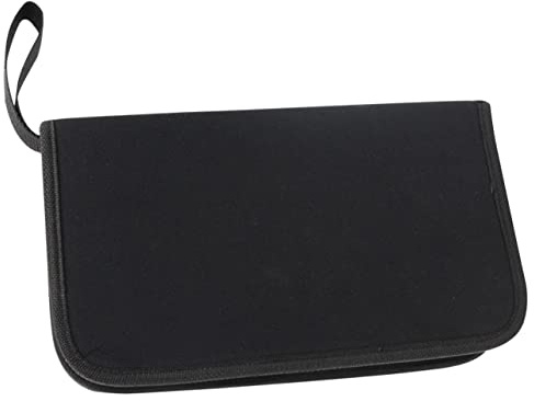 LOLIPPYY Kleine Gitarrentasche Werkzeugtasche mit Handriemen Praktischer Organizer für Instrumentenreparatur Multifunktionale Aufbewahrungstasche für Musiker und Bühnenauftritte