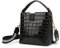 BUKESIYI Damen Tasche Umhängetasche Handtasche Frauen Klein Schultertasche Weekender Lack PU Leder DE77224 Schwarz