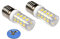 HQRP 2 pcs E17 Base 43 SMD 2835 LED Dimmable Ampoule 220V Blanc Froid compatible avec Micro-ondes/Réfrigérateur/Hotte de cuisine/Lampes de hotte de cuisinière Remplacement