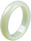 YQJY Jade Armreif,Lady Schmuck,Hetian Jade weißes Jadearmband,Handgemacht, Zertifiziert,Natürlicher,Schöner,Innerdiameter54-56mm