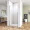 Huiyang 700mm Bathroom Pivot Shower Enclosure Door Walk in Glass Screen Panel