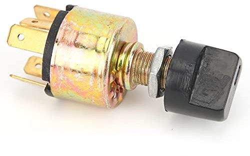 Commutateur de Ventilateur de Climatisation à 3 Vitesses Universel pour Camion de Voiture 12V 24V, Commutateur de Ventilateur de Climatisation à 3 Vitesses Bouton de Rotation en